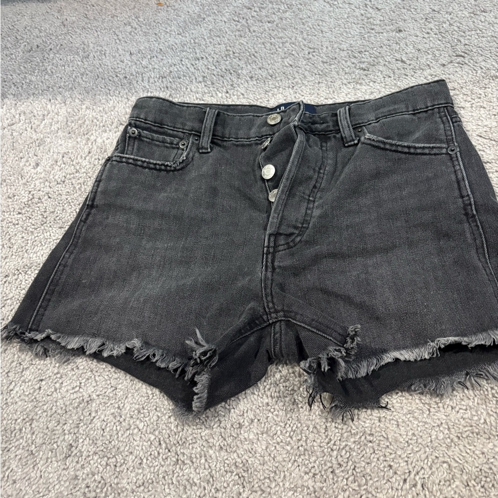 GAP Charcoal Jean Shorts